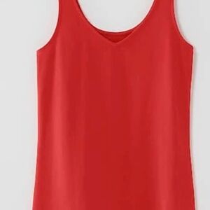 J. Jill Perfect Reversible Tank in Red ("Pomegranate")